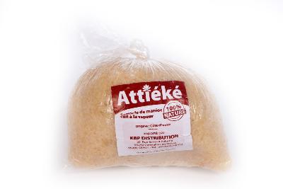 Semoule de manioc cuit à la vapeur - Attiékké